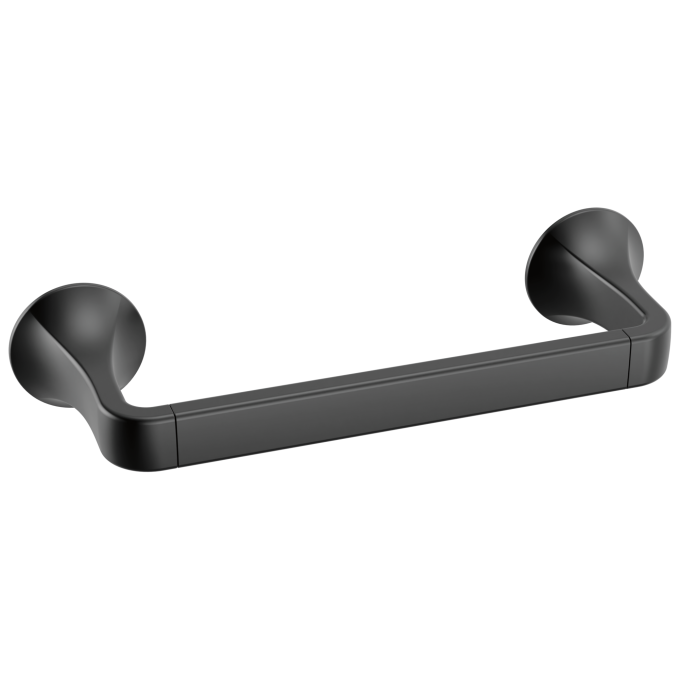 DELTA Lineax 8" Towel Bar — Matte Black