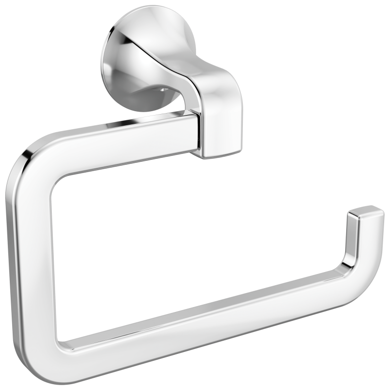 DELTA Lineax Towel Ring — Chrome