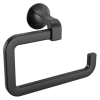 DELTA Lineax Towel Ring — Matte Black
