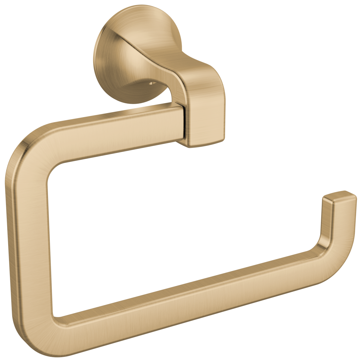 DELTA Lineax Towel Ring — Champagne Bronze