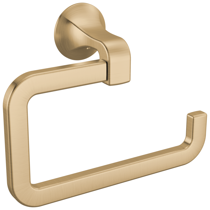 DELTA Lineax Towel Ring — Champagne Bronze