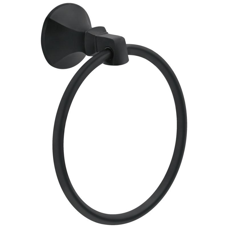 DELTA Ashlyn Towel Ring — Matte Black
