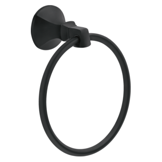 DELTA Ashlyn Towel Ring — Matte Black