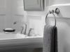 DELTA Ashlyn Two Handle Widespread Bathroom Faucet with EZ Anchor — Chrome