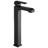 DELTA Ara Single Handle Vessel Bathroom Faucet — Matte Black