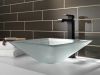 DELTA Ara Single Handle Vessel Bathroom Faucet — Matte Black