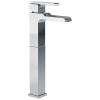 DELTA Ara Single Handle Vessel Channel Bathroom Faucet — Chrome
