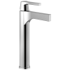 DELTA Zura Single Handle Vessel Bathroom Faucet — Chrome