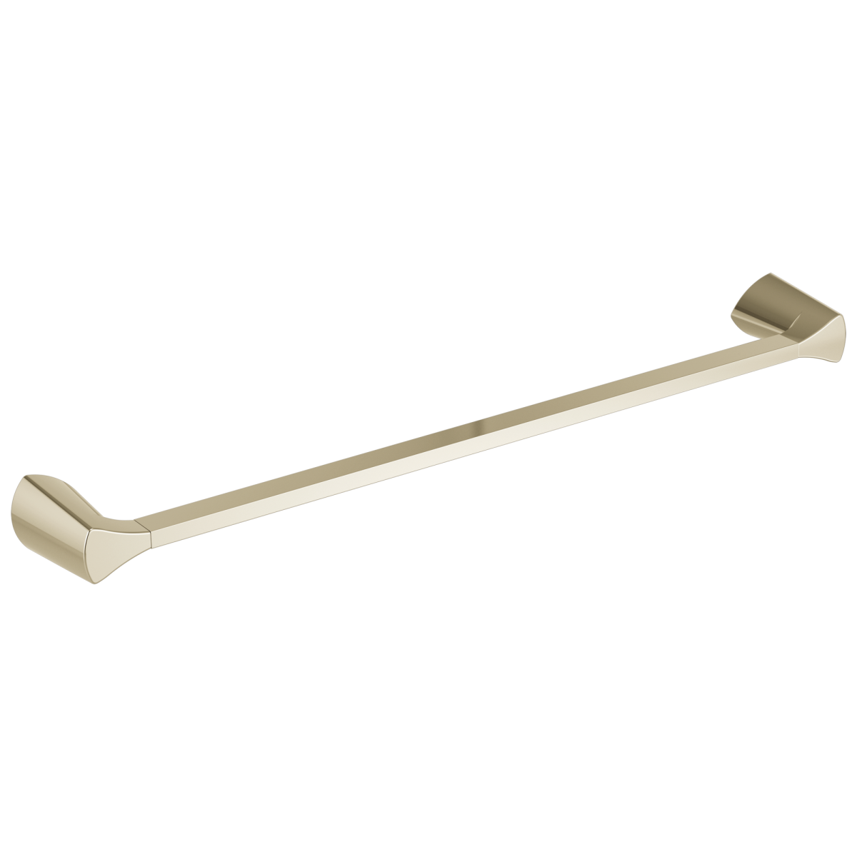 DELTA Zura 24" Towel Bar — Polished Nickel