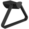 DELTA Zura Triangular Towel Holder — Matte Black