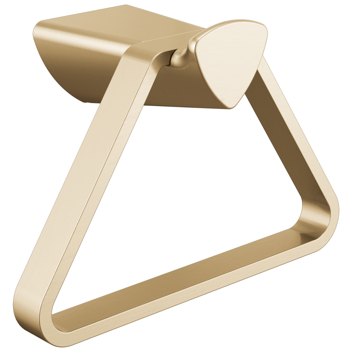 DELTA Zura Triangular Towel Holder — Champagne Bronze