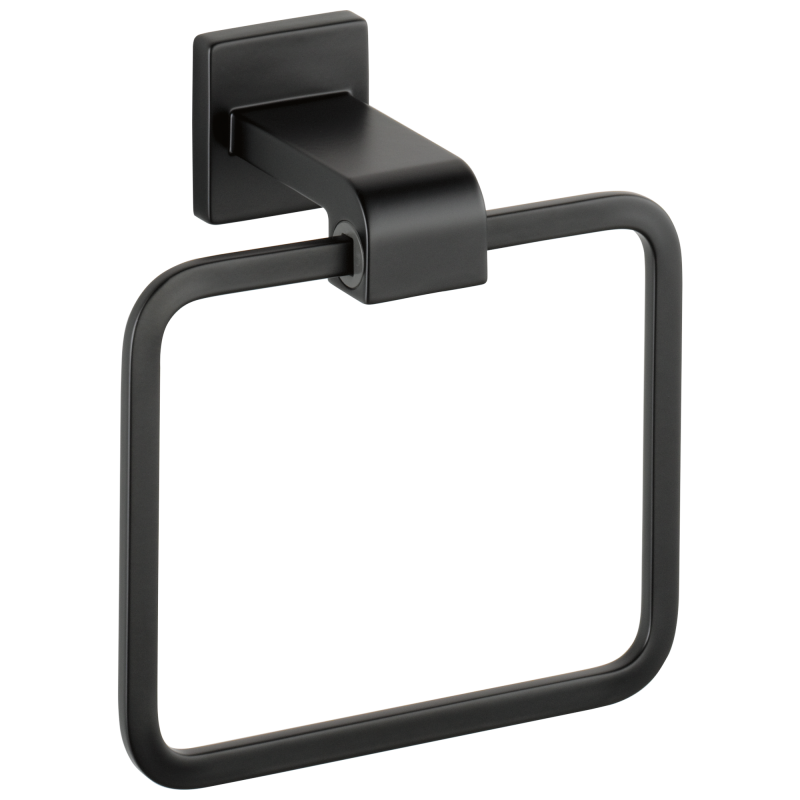 DELTA Ara Towel Ring — Matte Black