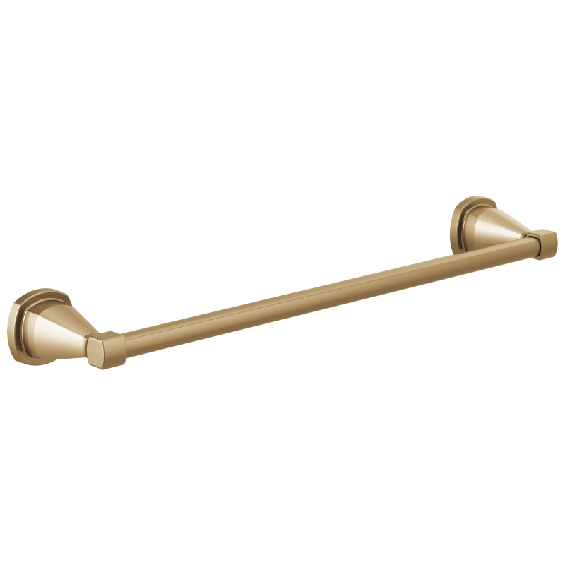 DELTA Stryke 18" Towel Bar — Champagne Bronze