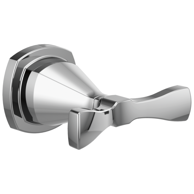 DELTA Stryke Double Robe Hook — Chrome