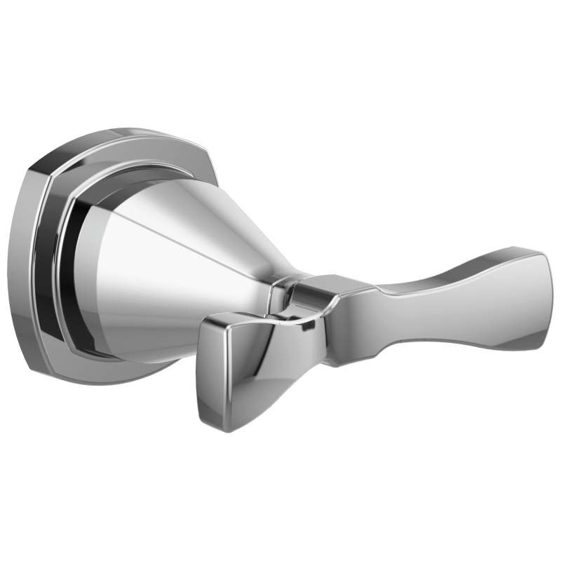DELTA Stryke Double Robe Hook — Chrome