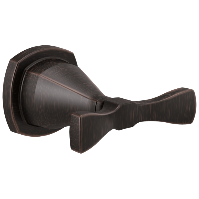 DELTA Stryke Double Robe Hook — Venetian Bronze
