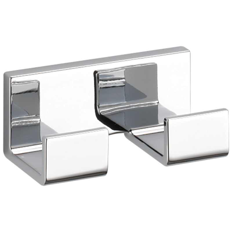 DELTA Vero Double Robe Hook — Chrome