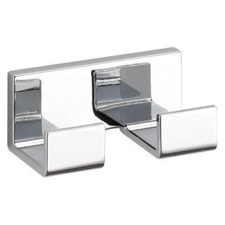 DELTA Vero Double Robe Hook — Chrome