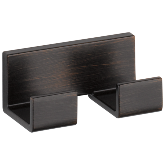 DELTA Vero Double Robe Hook — Venetian Bronze