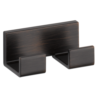 DELTA Vero Double Robe Hook — Venetian Bronze