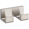 DELTA Vero Double Robe Hook — Stainless