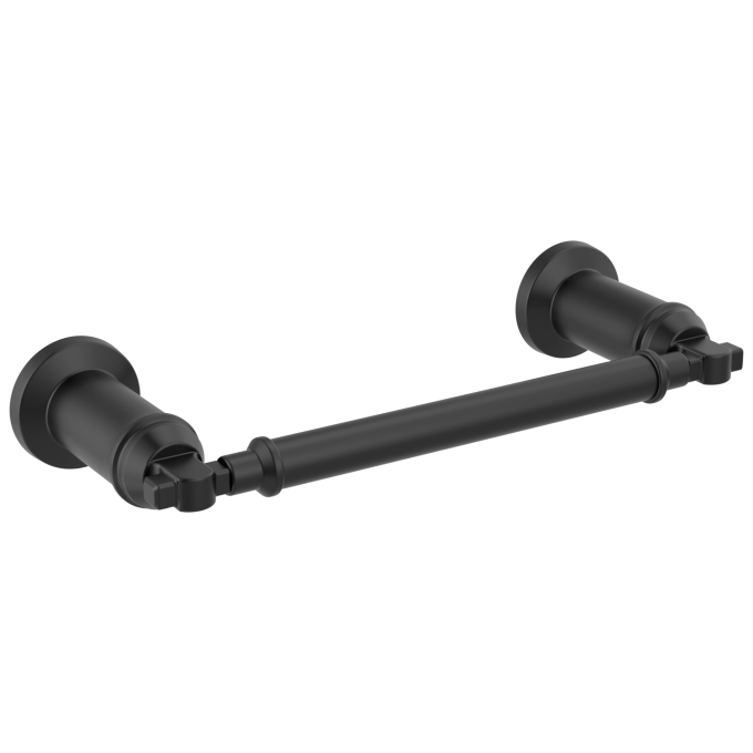 DELTA Broderick 8" Towel Bar — Matte Black