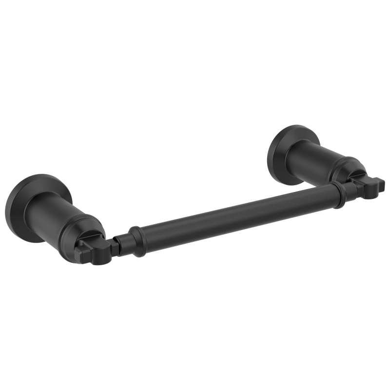 DELTA Broderick 8" Towel Bar — Matte Black