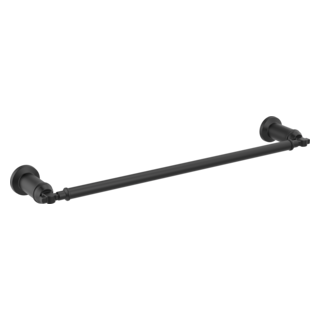 DELTA Broderick 18" Towel Bar — Matte Black