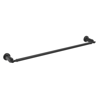 DELTA Broderick 24" Towel Bar — Matte Black