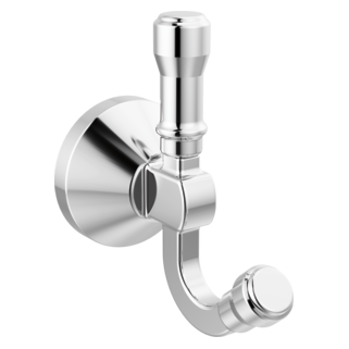 DELTA Broderick Double Robe Hook — Chrome