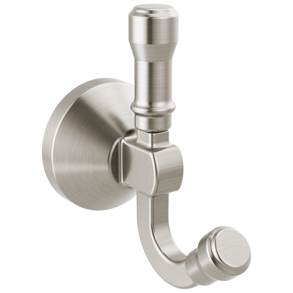 DELTA Broderick Double Robe Hook — Stainless