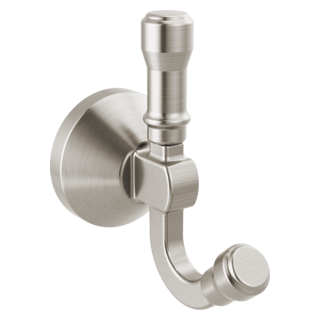 DELTA Broderick Double Robe Hook — Stainless