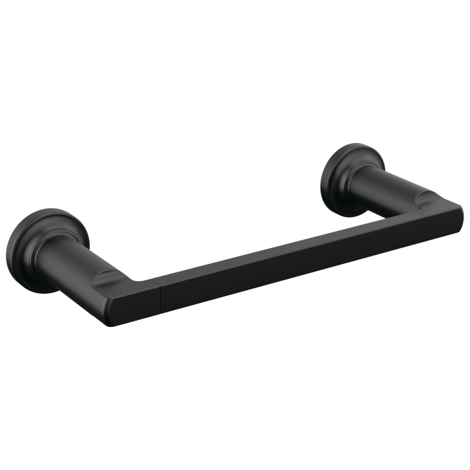 DELTA Tetra 8" Towel Bar — Matte Black