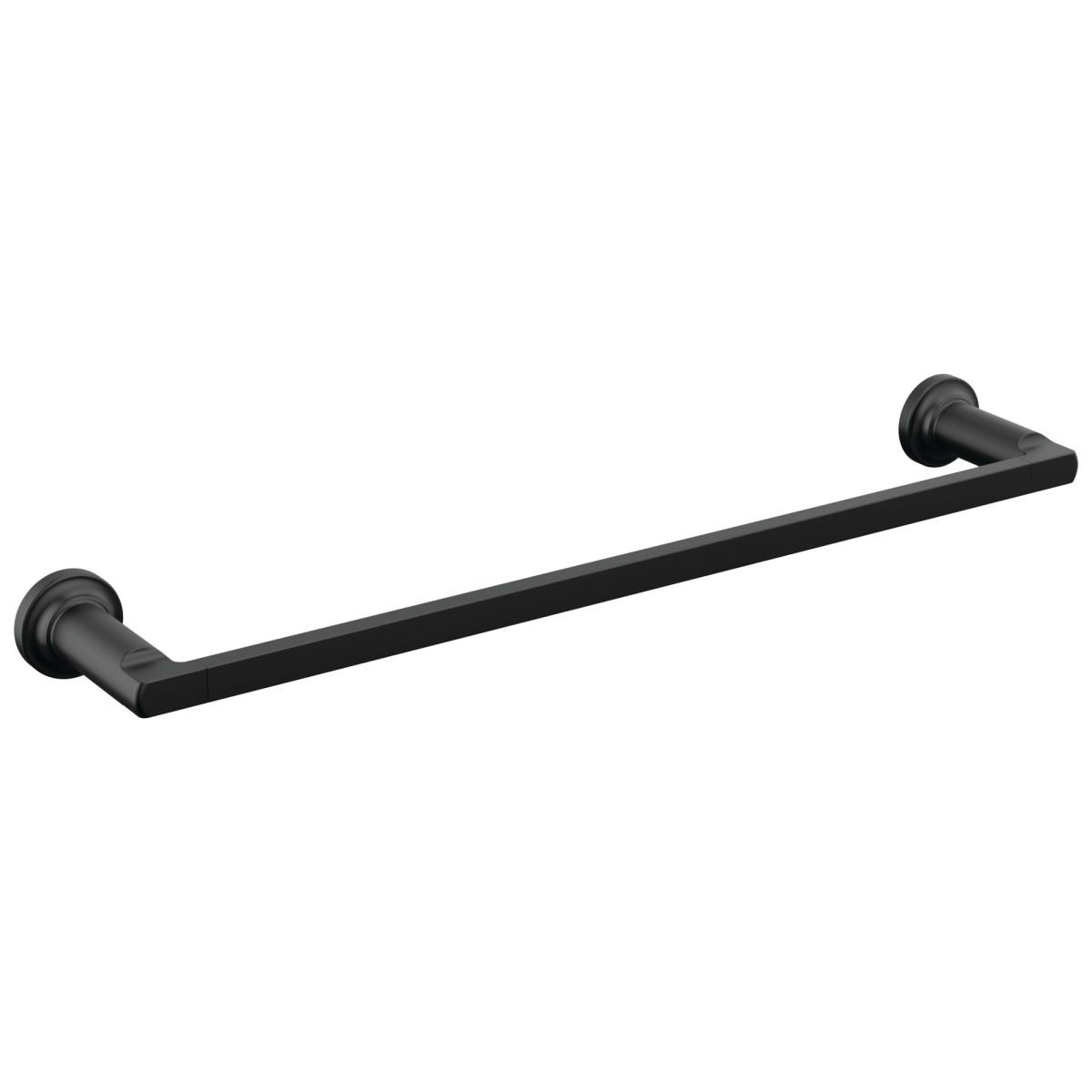 DELTA Tetra 18" Towel Bar — Matte Black
