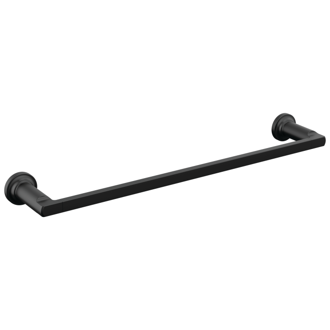 DELTA Tetra 18" Towel Bar — Matte Black