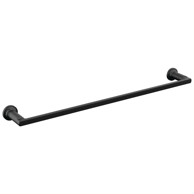 DELTA Tetra 24" Towel Bar — Matte Black