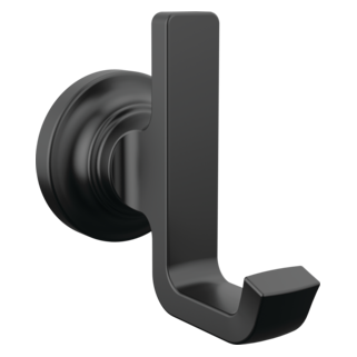 DELTA Tetra Robe Hook — Matte Black