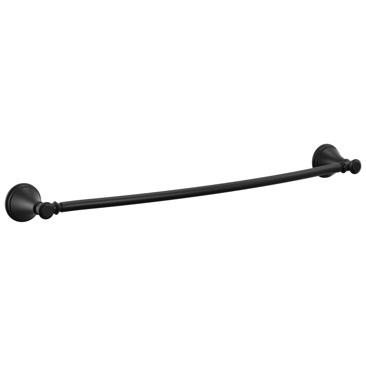 DELTA Cassidy 24" Towel Bar — Matte Black