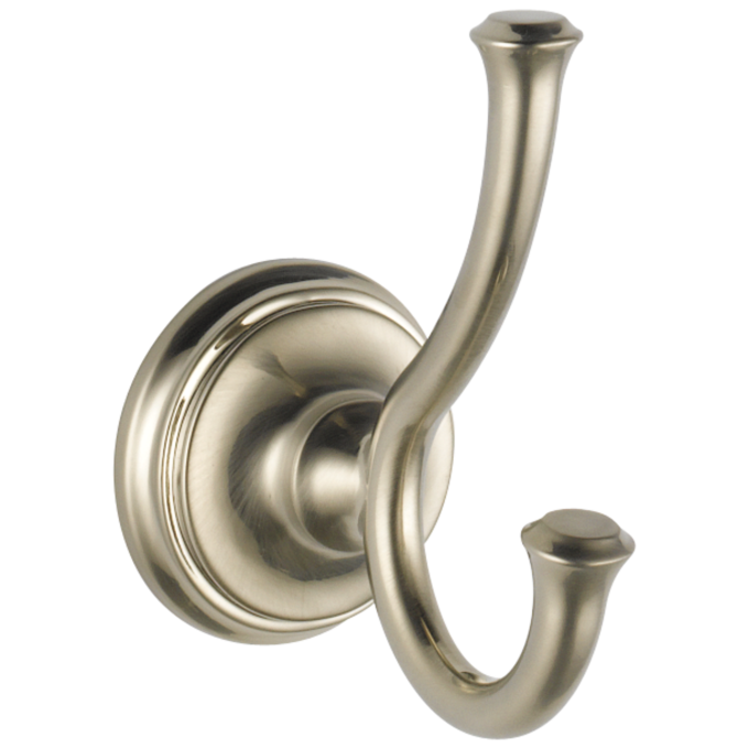 DELTA Cassidy Double Robe Hook — Stainless