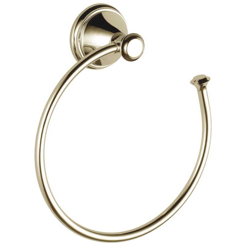 DELTA Cassidy Towel Ring — Polished Nickel