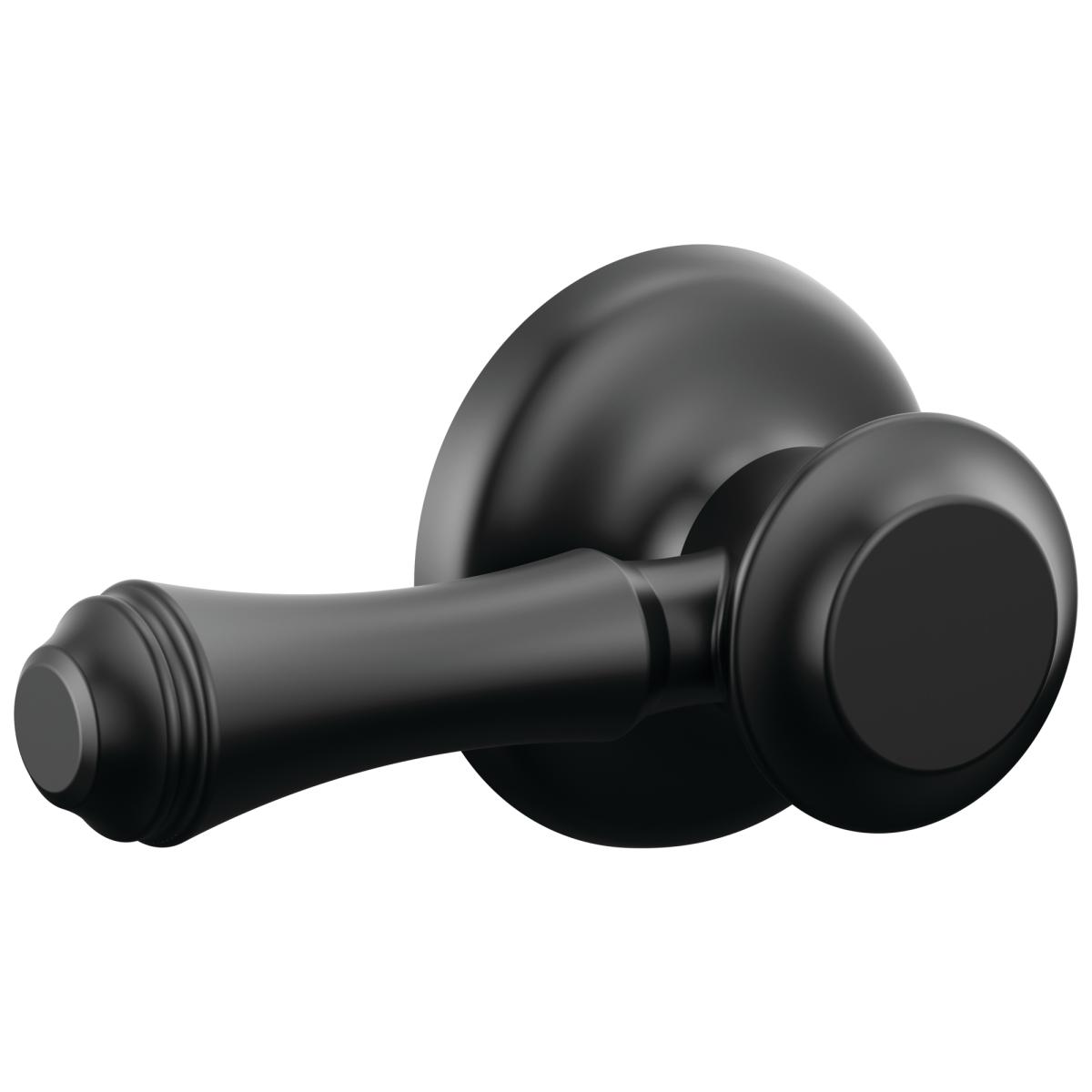 DELTA Woodhurst Tank Lever - Traditional Handle - Universal Mount — Matte Black