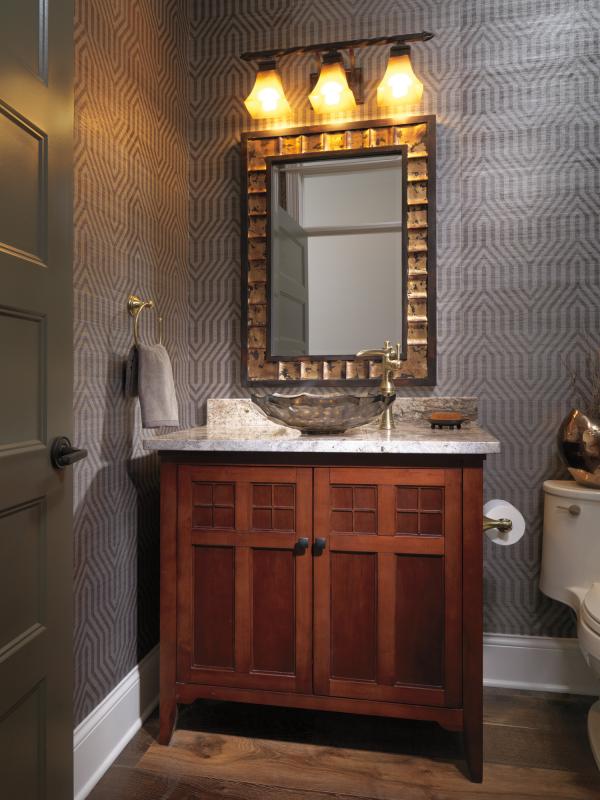 DELTA Cassidy Tissue Holder — Champagne Bronze