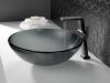 DELTA Pivotal Single Handle Vessel Bathroom Faucet — Matte Black
