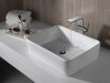 DELTA Pivotal Single Handle Vessel Bathroom Faucet — Lumicoat® Chrome
