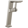 DELTA Pivotal Single Handle Vessel Bathroom Faucet — Lumicoat® Stainless