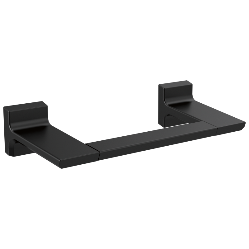 DELTA Pivotal 8" Mini Towel Bar — Matte Black