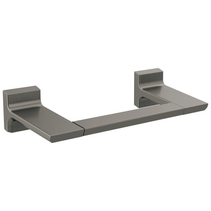 DELTA Pivotal 8" Towel Bar — Black Stainless