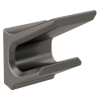DELTA Pivotal Double Robe Hook — Black Stainless