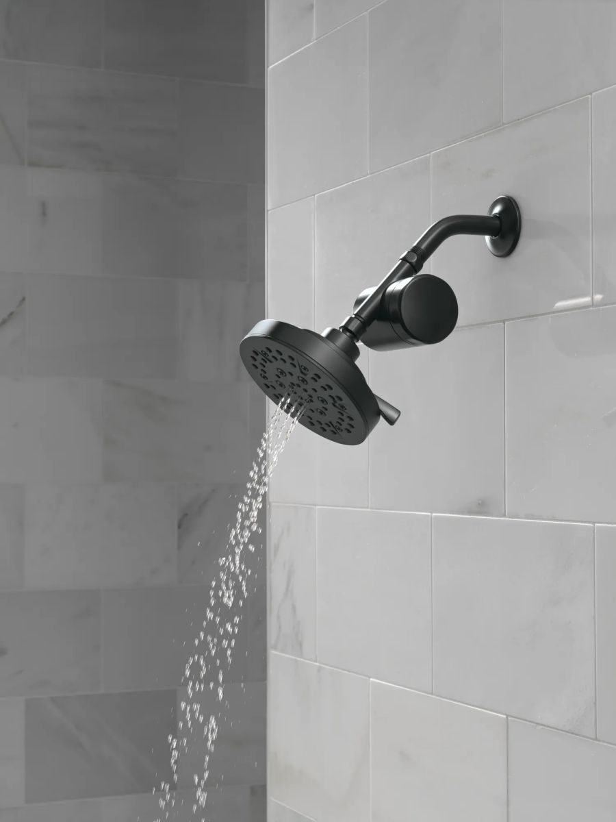 DELTA Clarifi Standard Shower Filter Attachment — Matte Black