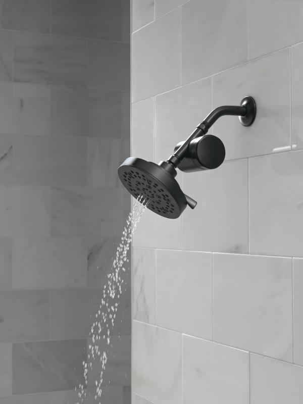 DELTA Universal Showering Components 5-Setting Showerhead — Matte Black